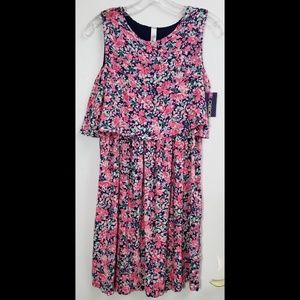 Cherokee Women's Dress Size XL 14/16 Floral New